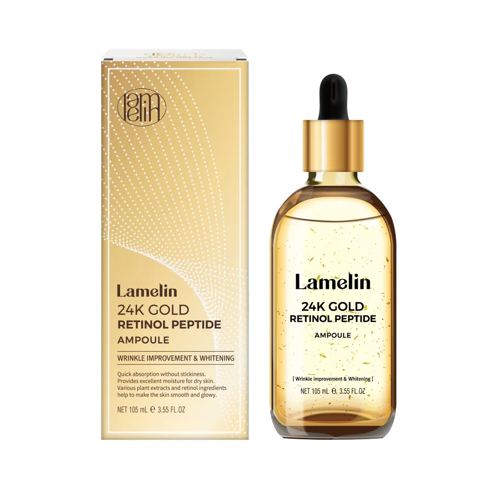 LAMELIN Ampułka z Retinolem i Peptydami z 24-karatowym Złotem