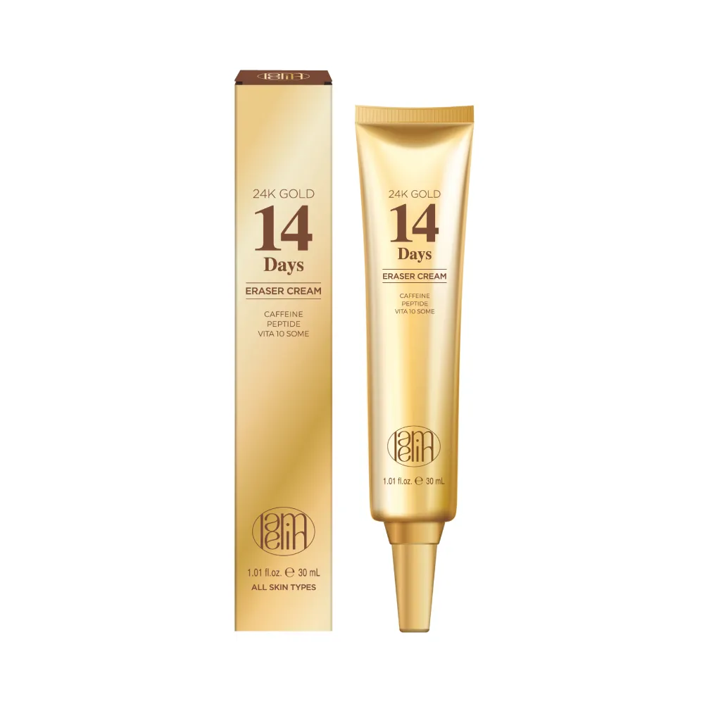 LAMELIN Krem Korygująco-Wygładzający 24K Złoto – 14-dniowa kuracja