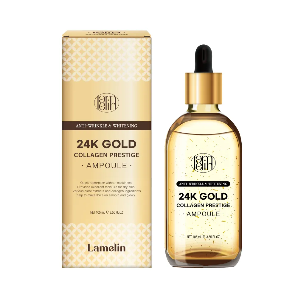 LAMELIN Luksusowa Ampułka Kolagenowa z 24K Złotem
