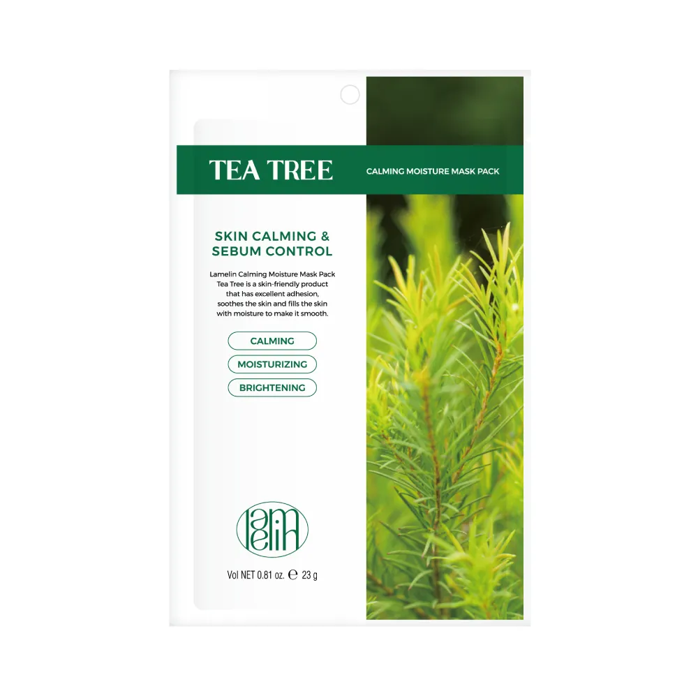 LAMELIN Kojąco-Nawilżająca Maska z Drzewem Herbacianym