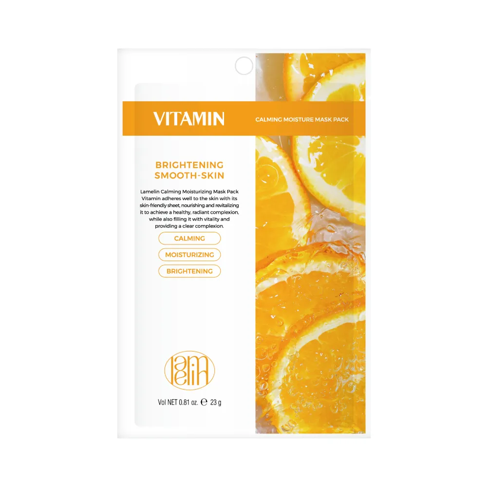 LAMELIN Kojąco-Nawilżająca Maska z Witaminami