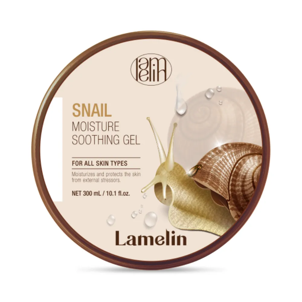 LAMELIN Kojący i Nawilżający Żel ze Śluzem Ślimaka